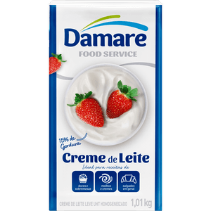 CREME DE LEITE DAMARE TP 1,01KG